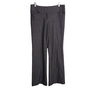 Express Editor Espresso Heather Dress Pants, Size 6